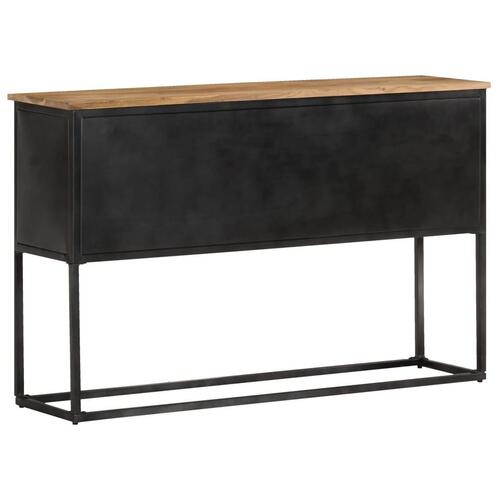 Skænk 120x30x75 cm massivt akacietræ