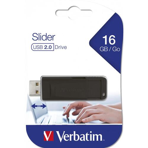 USB-stik Verbatim 98696 16GB Sort 16 GB (1 enheder)