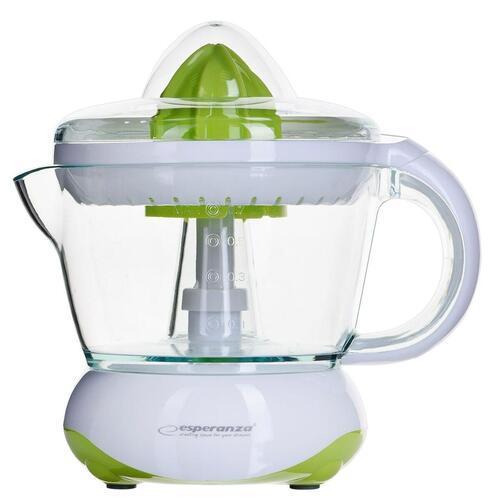 Elektrisk juicer Esperanza EKJ001G Hvid Grøn 25 W