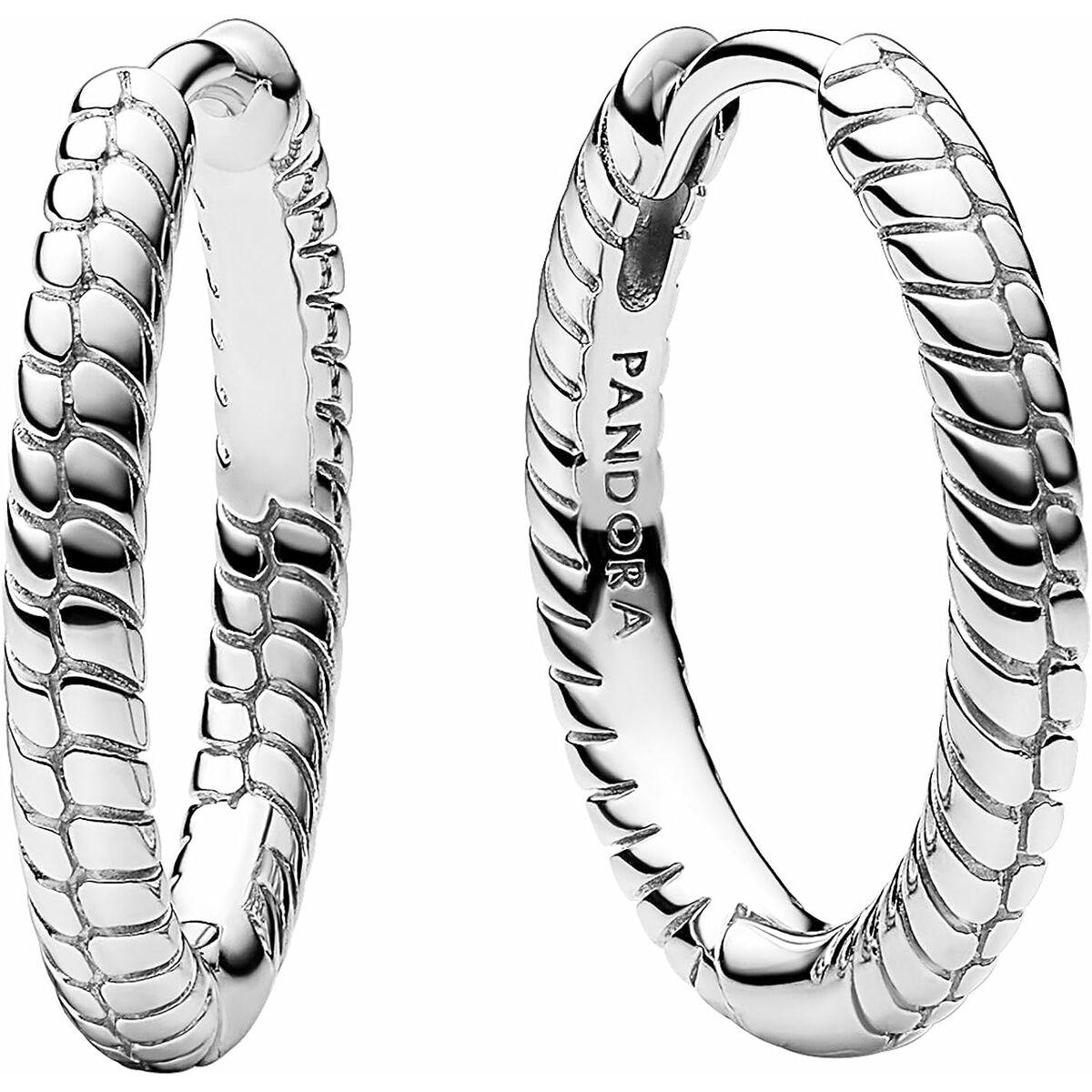 Øreringe hoops Pandora i sterling sølv - 292728C00