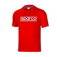 Kortærmet T-shirt til Mænd Sparco FRAME Rød L L