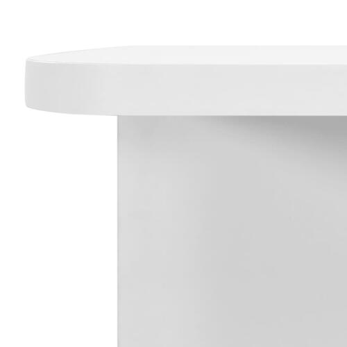 Badeværelsesskab med spejl 66x17x63 cm MDF hvid
