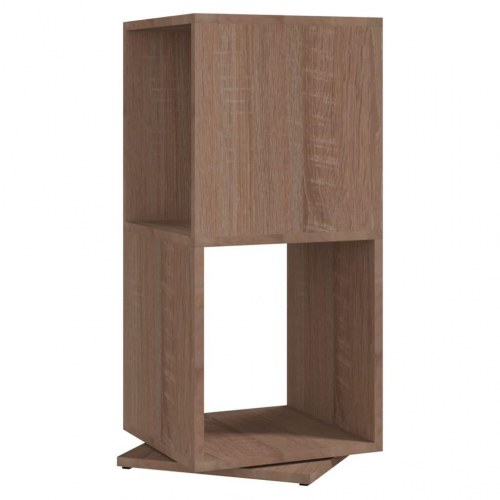 Drejelig reol 34,5 x 34,5 x 75,5 cm - sonoma-eg