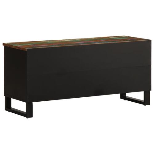 Tv-bord 100x34x46 cm massivt akacietræ