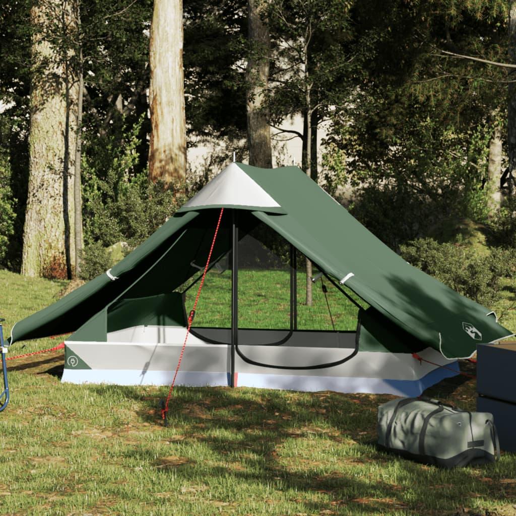 2-personers campingtelt vandafvisende grøn