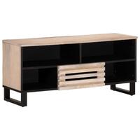 Tv-bord 100x34x46 cm massivt mangotræ