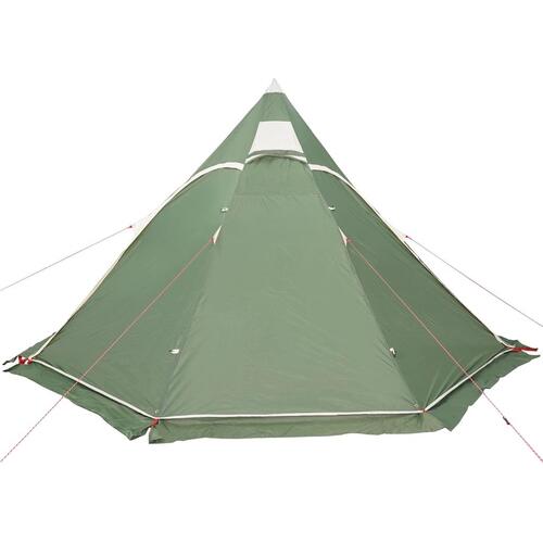5-personers campingtelt vandafvisende grøn