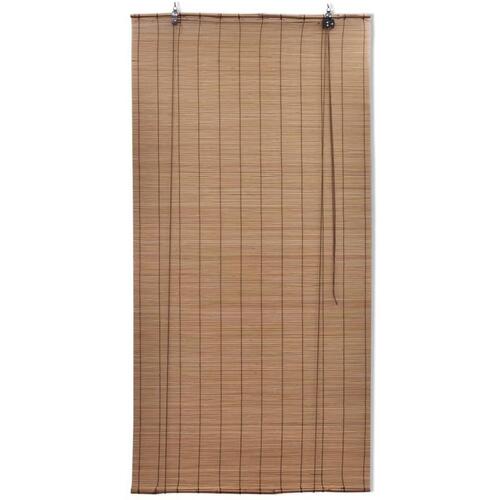 Rullegardin 100x220 cm bambus brun