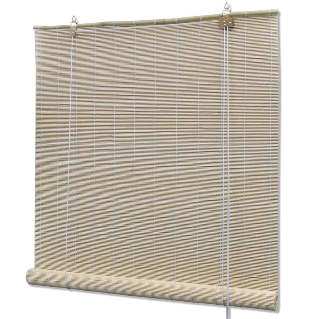 Rullegardin 150x160 cm bambus naturfarvet