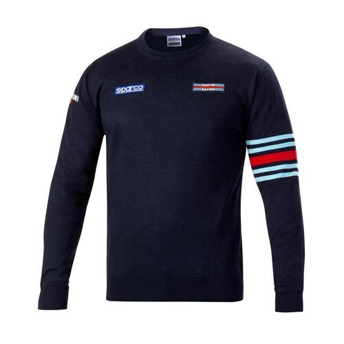 Sweaters uden Hætte til Mænd Sparco Martini Racing Mørkeblå L