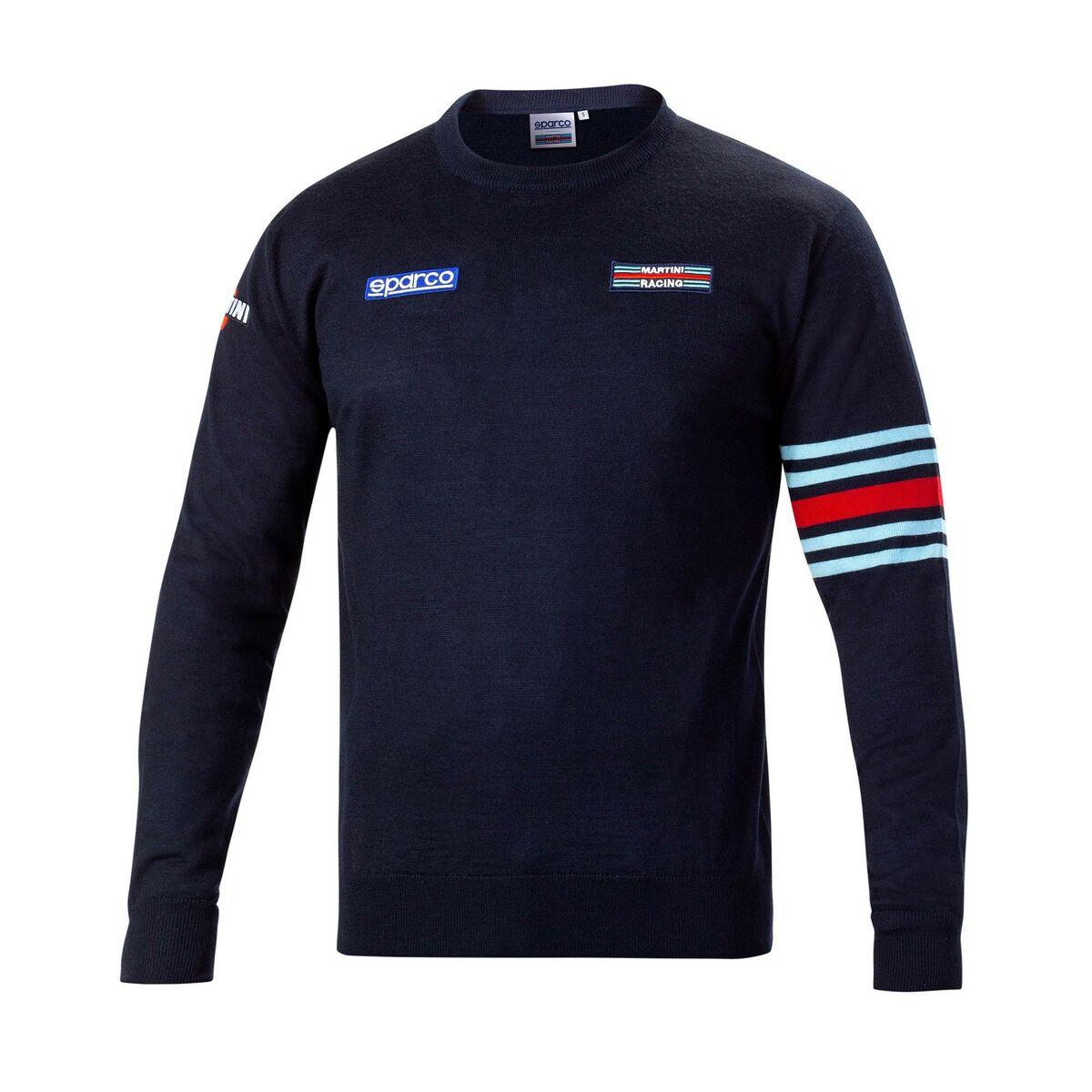 Sweaters uden Hætte til Mænd Sparco Martini Racing Mørkeblå L