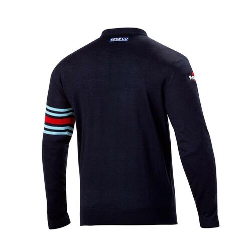 Sweaters uden Hætte til Mænd Sparco Martini Racing Mørkeblå L