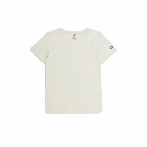 Kortærmet T-shirt til Kvinder Champion Crewneck S