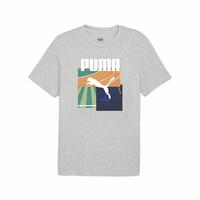 Kortærmet T-shirt til Mænd Puma GRAPHICS Grå S