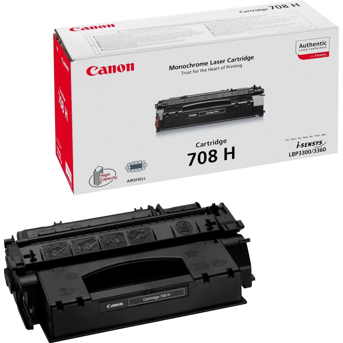 Canon 708H original toner - sort billede