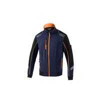 Sportsjakke til Mænd Sparco Tech TW Blå Orange Mørkeblå S