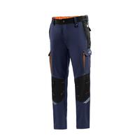 Lange sportsbukser Sparco Tech TW Mørkeblå Orange L