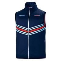 Sport Vest til Mænd Sparco Martini Racing Mørkeblå (XXL) 2XL