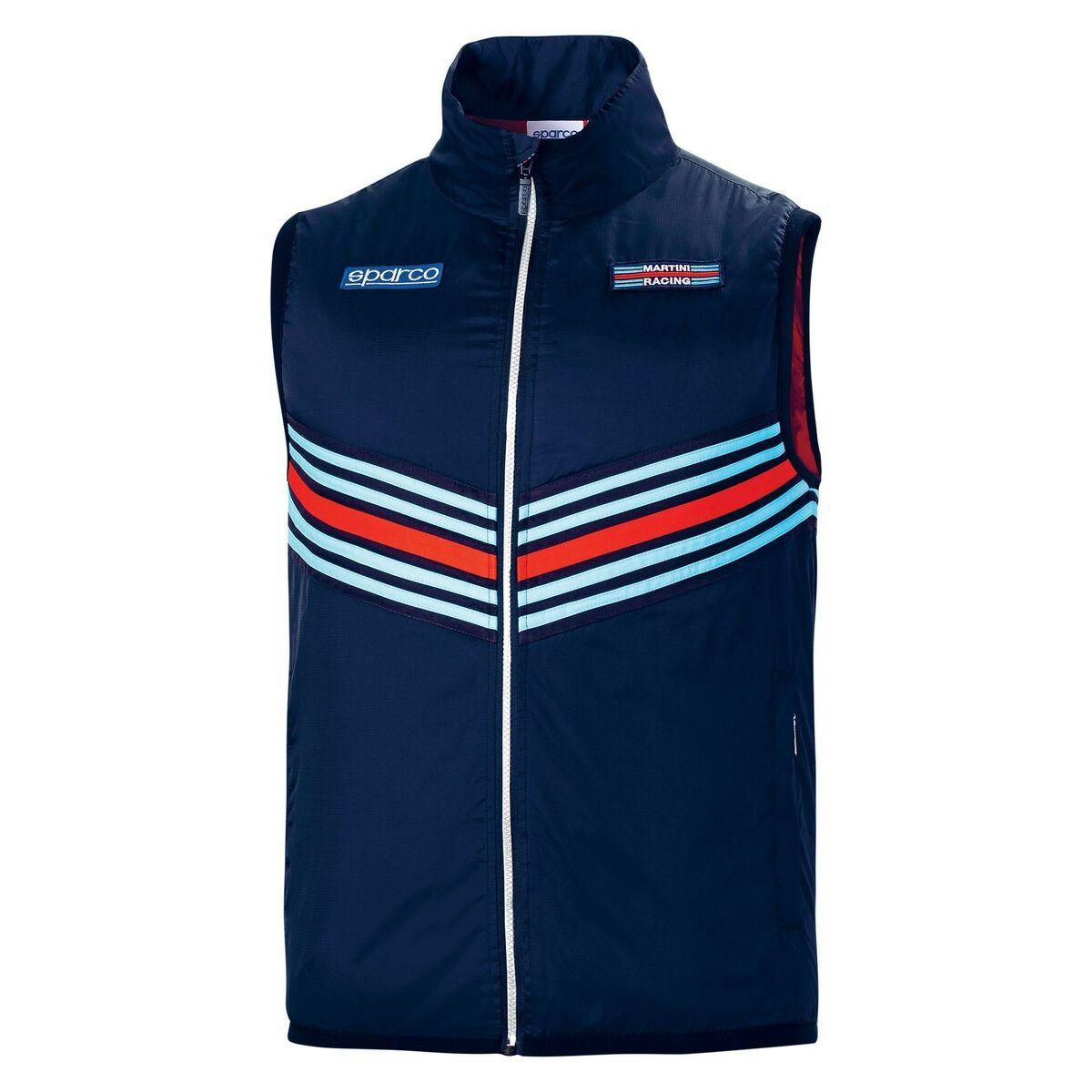 Sport Vest til Mænd Sparco Martini Racing Mørkeblå (XXL) 2XL