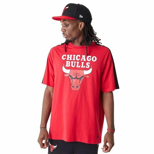 Kortærmet T-shirt til Mænd New Era NBA Rød XL