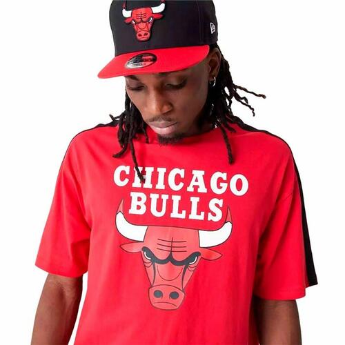 Kortærmet T-shirt til Mænd New Era NBA Rød XL