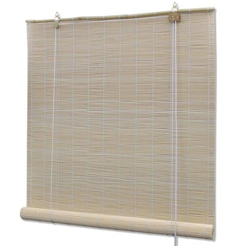 Rullegardin 100x220 cm bambus naturfarvet
