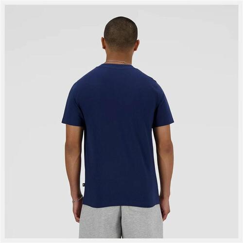 Kortærmet T-shirt til Mænd New Balance Sport Essentials Triathlon Blå M