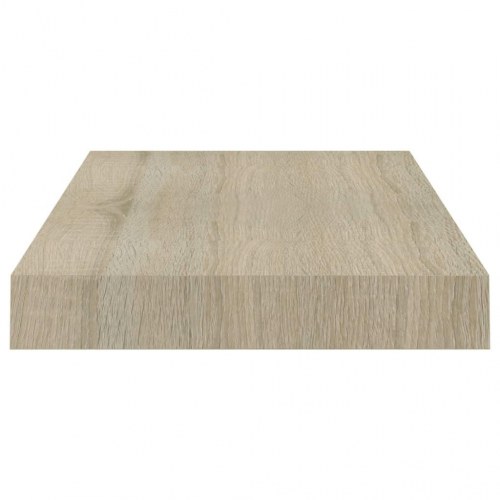 Væghylder - 4 stk. 40×23×3,8 cm i MDF, egetræsfarve