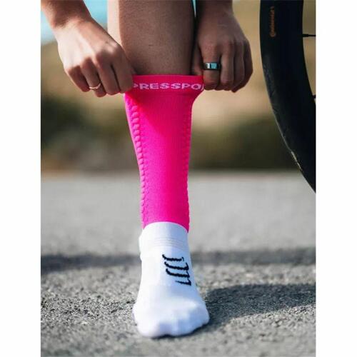 Sportsstrømper Compressport Pro Racing Mørk pink 35-38