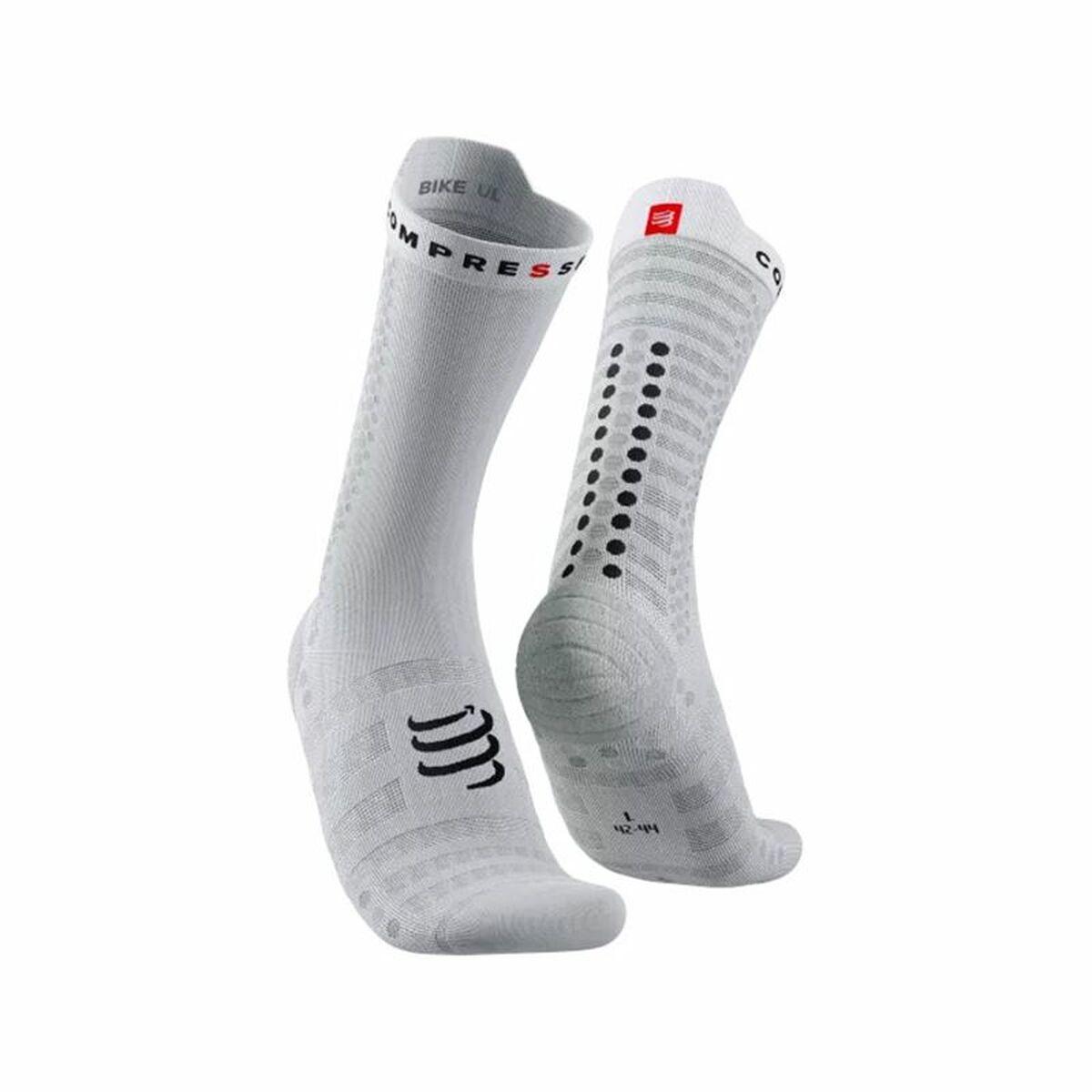Sportsstrømper Compressport Pro Racing Hvid 35-38