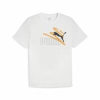 Kortærmet T-shirt til Mænd Puma Essentials+ AB Hvid L