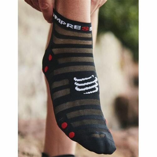 Sportsstrømper Compressport Pro Racing Sort 42-44