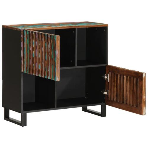 Skab 80x34x75 cm massivt akacietræ