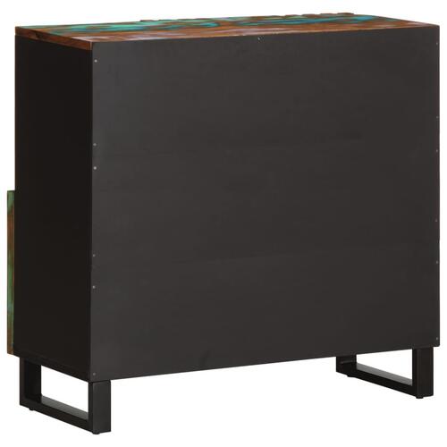 Skab 80x34x75 cm massivt akacietræ