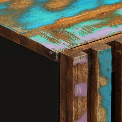 Skab 80x34x75 cm massivt akacietræ