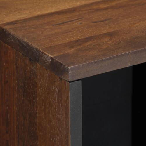 Skænk 80x34x75 cm massivt mangotræ brun