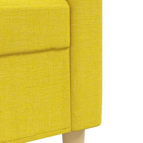3 personers sofa stof lysegul