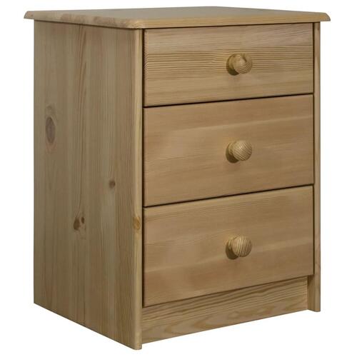 Kommode 43x34x53 cm massivt fyrretræ