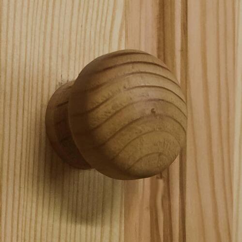 Kommode 43x34x53 cm massivt fyrretræ