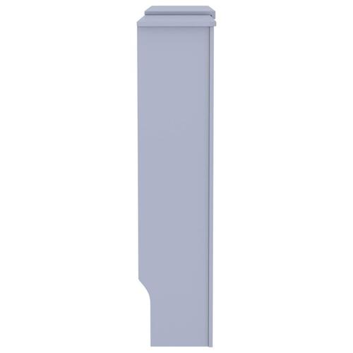 Radiatorskjuler 205 cm MDF grå