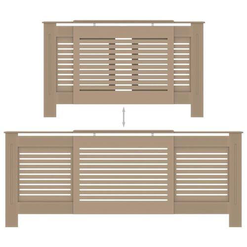 Radiatorskjuler 205 cm MDF