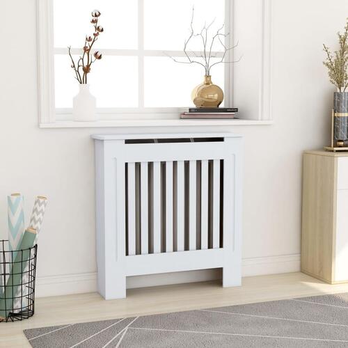 Radiatorskjuler 78 cm MDF hvid