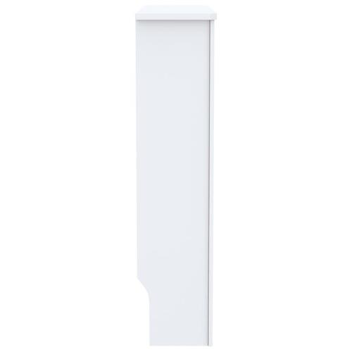 Radiatorskjuler 78 cm MDF hvid
