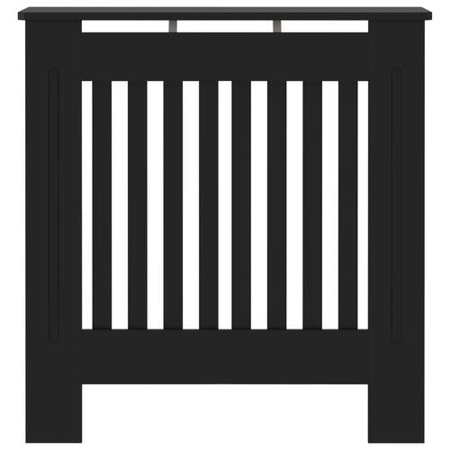 Radiatorskjuler 78 cm MDF sort