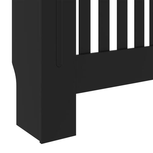 Radiatorskjuler 78 cm MDF sort