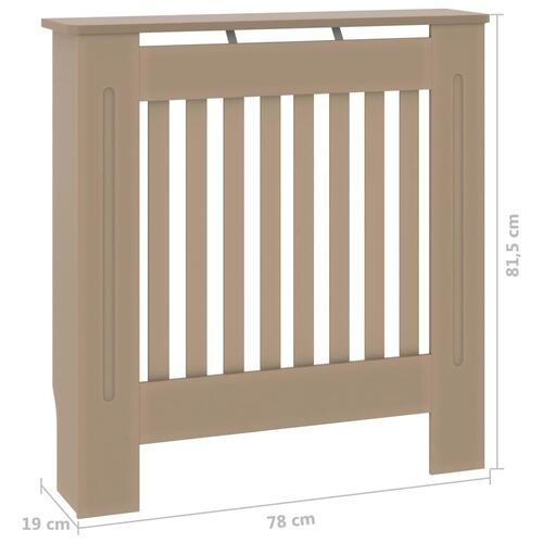 Radiatorskjuler 78 cm MDF