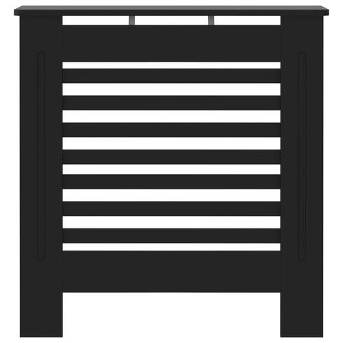 Radiatorskjuler 78 cm MDF sort