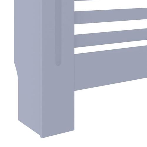 Radiatorskjuler 78 cm MDF grå
