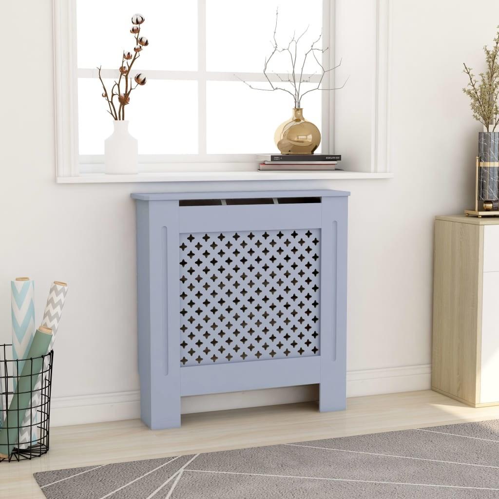 Radiatorskjuler 78 cm MDF grå