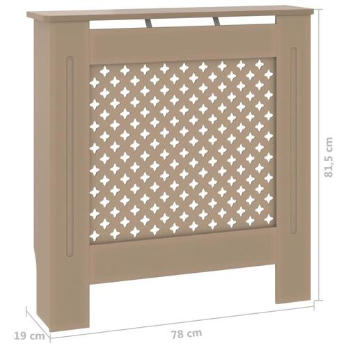 Radiatorskjuler 78 cm MDF